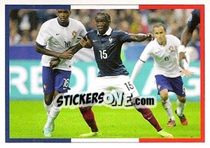 Sticker Bacary Sagna - Team France 2016. Fiers D'Être Bleus n. 55 - Panini