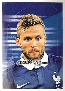 Sticker Yohan Cabaye - Team France 2016. Fiers D'Être Bleus n. 59 - Panini