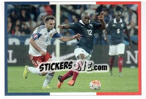 Sticker Lassana Diarra - Team France 2016. Fiers D'Être Bleus - Panini
