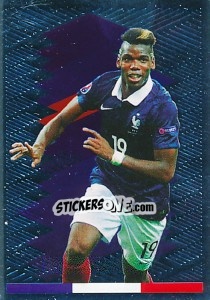 Sticker Paul Pogba - Team France 2016. Fiers D'Être Bleus n. 69 - Panini