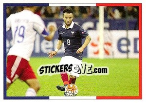 Sticker Mathieu Valbuena - Team France 2016. Fiers D'Être Bleus n. 73 - Panini