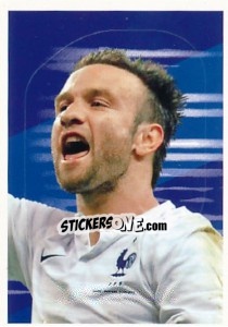 Sticker Mathieu Valbuena - Team France 2016. Fiers D'Être Bleus n. 74 - Panini