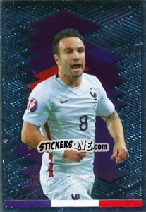 Sticker Mathieu Valbuena - Team France 2016. Fiers D'Être Bleus n. 75 - Panini