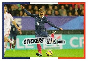 Sticker Antoine Griezmann - Team France 2016. Fiers D'Être Bleus n. 79 - Panini