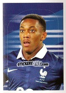 Sticker Anthony Martial - Team France 2016. Fiers D'Être Bleus n. 83 - Panini