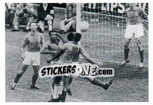 Sticker Pelé etc - Brasil-France - Team France 2016. Fiers D'Être Bleus n. 87 - Panini