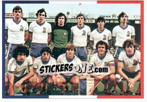 Sticker Team Photo - Team France 2016. Fiers D'Être Bleus n. 89 - Panini