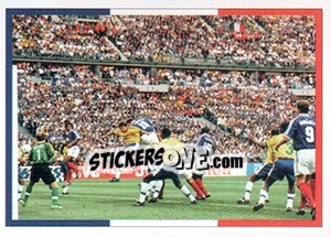 Sticker World Cup 1998 Final - Team France 2016. Fiers D'Être Bleus - Panini