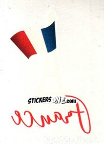 Sticker France - Team France 2016. Fiers D'Être Bleus - Panini