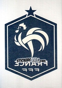 Sticker France FFF - Team France 2016. Fiers D'Être Bleus - Panini