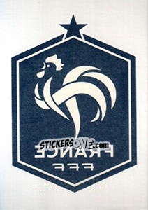 Sticker France FFF - Team France 2016. Fiers D'Être Bleus n. T4 - Panini