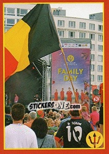 Sticker Figurina 2 - Belgian Red Devils 2016 #Tousenfrance n. 2 - Panini