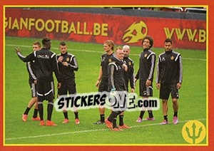 Sticker Figurina 3 - Belgian Red Devils 2016 #Tousenfrance - Panini