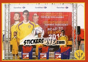 Sticker Giocatori In Posa