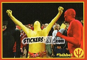 Sticker Bosnia - Belgium 1 - Belgian Red Devils 2016 #Tousenfrance - Panini
