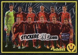Sticker Bosnia - Belgium 4 - Belgian Red Devils 2016 #Tousenfrance - Panini