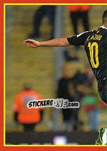 Sticker Israel - Belgium 2 - Belgian Red Devils 2016 #Tousenfrance n. 48 - Panini