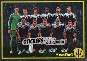 Sticker Wales - Belgium 4