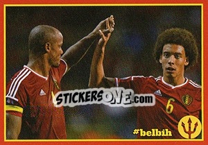 Sticker Belgium - Bosnia 1 - Belgian Red Devils 2016 #Tousenfrance n. 62 - Panini
