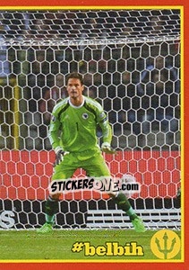 Sticker Belgium - Bosnia 3 - Belgian Red Devils 2016 #Tousenfrance n. 64 - Panini