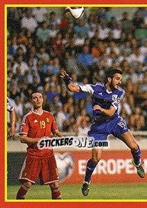Sticker Cyprus - Belgium 2