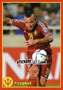 Sticker Cyprus - Belgium 5 - Belgian Red Devils 2016 #Tousenfrance - Panini