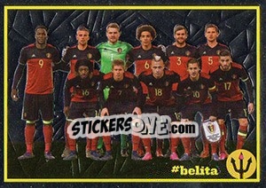 Sticker Belgium - Italia 4