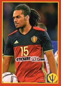 Sticker Jason Denayer 3 - Belgian Red Devils 2016 #Tousenfrance n. 112 - Panini
