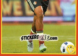 Sticker Jason Denayer 5 - Belgian Red Devils 2016 #Tousenfrance n. 114 - Panini