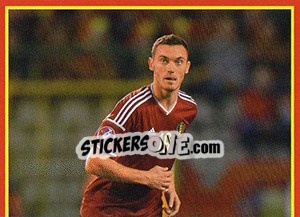 Sticker Thomas Vermaelen 4 - Belgian Red Devils 2016 #Tousenfrance - Panini