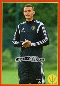 Sticker Thomas Vermaelen 6 - Belgian Red Devils 2016 #Tousenfrance n. 139 - Panini