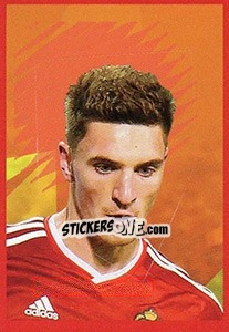 Sticker Thomas Meunier 2 - Belgian Red Devils 2016 #Tousenfrance n. 141 - Panini