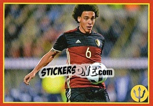 Sticker Axel Witsel 3 - Belgian Red Devils 2016 #Tousenfrance n. 148 - Panini