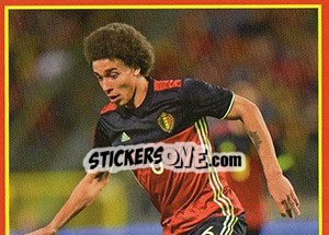 Sticker Axel Witsel 4 - Belgian Red Devils 2016 #Tousenfrance n. 149 - Panini