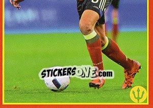 Sticker Axel Witsel 5 - Belgian Red Devils 2016 #Tousenfrance n. 150 - Panini