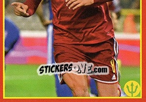 Sticker Marouane Fellaini 5 - Belgian Red Devils 2016 #Tousenfrance n. 156 - Panini