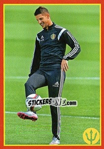 Sticker Kevin Mirallas 6 - Belgian Red Devils 2016 #Tousenfrance n. 169 - Panini