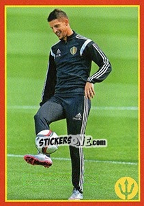 Sticker Kevin Mirallas 6 - Belgian Red Devils 2016 #Tousenfrance - Panini