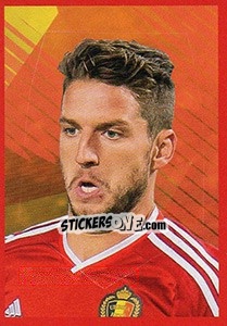 Sticker Dries Mertens 2 - Belgian Red Devils 2016 #Tousenfrance - Panini