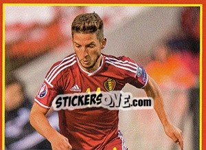 Sticker Dries Mertens 4 - Belgian Red Devils 2016 #Tousenfrance n. 173 - Panini