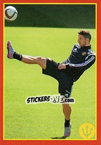 Sticker Dries Mertens 6 - Belgian Red Devils 2016 #Tousenfrance n. 175 - Panini