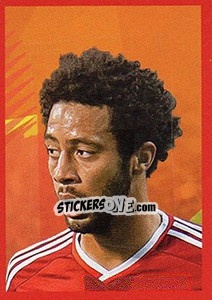 Sticker Mousa Dembélé 2 - Belgian Red Devils 2016 #Tousenfrance n. 177 - Panini