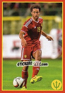Sticker Mousa Dembélé 3 - Belgian Red Devils 2016 #Tousenfrance n. 178 - Panini