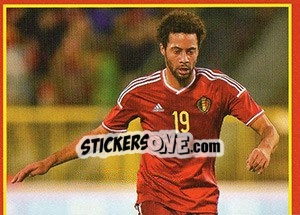 Sticker Mousa Dembélé 4 - Belgian Red Devils 2016 #Tousenfrance n. 179 - Panini