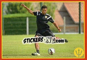 Sticker Mousa Dembélé 6 - Belgian Red Devils 2016 #Tousenfrance n. 181 - Panini