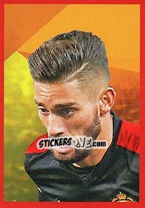 Sticker Yannick Carrasco 1 - Belgian Red Devils 2016 #Tousenfrance n. 188 - Panini