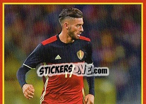 Sticker Yannick Carrasco 3 - Belgian Red Devils 2016 #Tousenfrance n. 190 - Panini