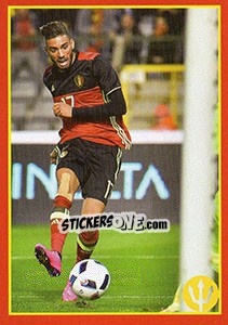 Sticker Yannick Carrasco 5 - Belgian Red Devils 2016 #Tousenfrance n. 192 - Panini