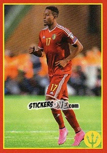 Sticker Divock Origi 3 - Belgian Red Devils 2016 #Tousenfrance n. 220 - Panini