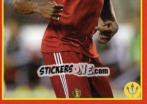 Cromo Divock Origi 5 - Belgian Red Devils 2016 #Tousenfrance - Panini